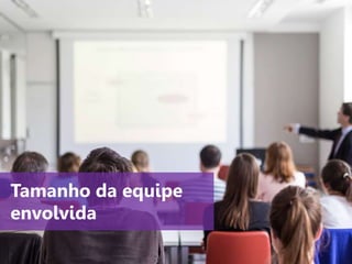 www.agendor.com.br
Tamanho da equipe
envolvida
 