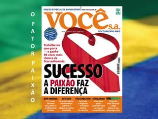 O
F
A
T
O
R
P
A
I
X
Ã
O
 