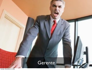 Objetivo
                            Contrapor novos e
                            velhos paradigmas




Monday, November 23, 2009
 