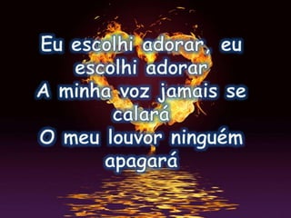 Escolhi adorar - Alda Célia