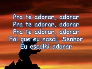 Escolhi adorar - Alda Célia