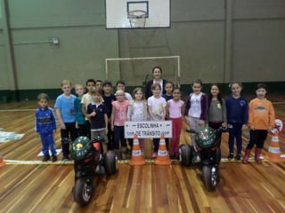 Escolinha de trânsito 17/10