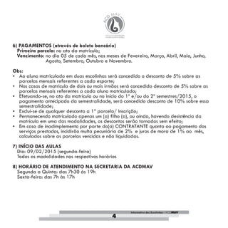 Escolinhas de Esportes - Colégio Damas 2015