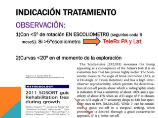 Telerex Protection Escoliosis cifosis pediatricas. Diagnóstico y tratamiento(1) | PDF