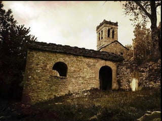 Esconjuradero e iglesia de Asín de Broto, Huesca
 