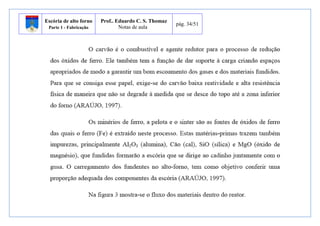 Escória de alto forno 
Parte 1 - Fabricação 
Prof.. Eduardo C. S. Thomaz 
Notas de aula 
pág. 34/51 
 