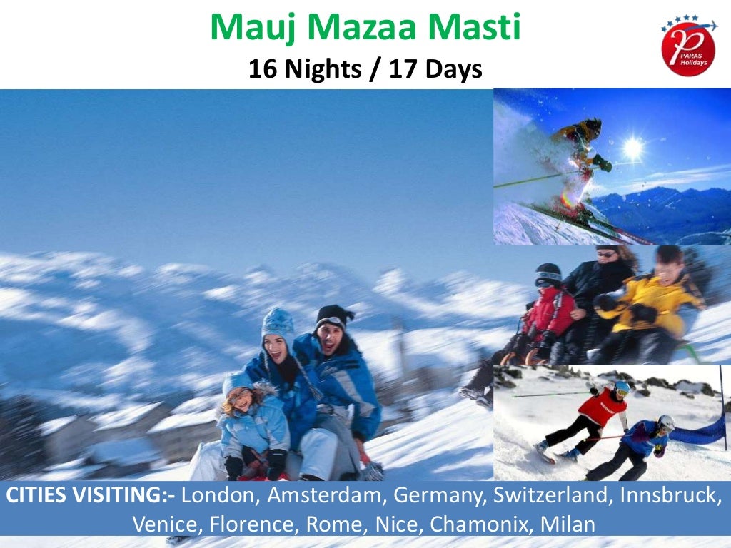 Escorted Europe Group Tours 2014 By Paras Holidays