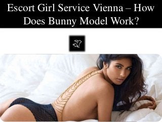 Escort Girl Service Vienna – How
Does Bunny Model Work?
 