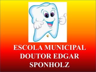 ESCOLA MUNICIPAL
 DOUTOR EDGAR
   SPONHOLZ
 