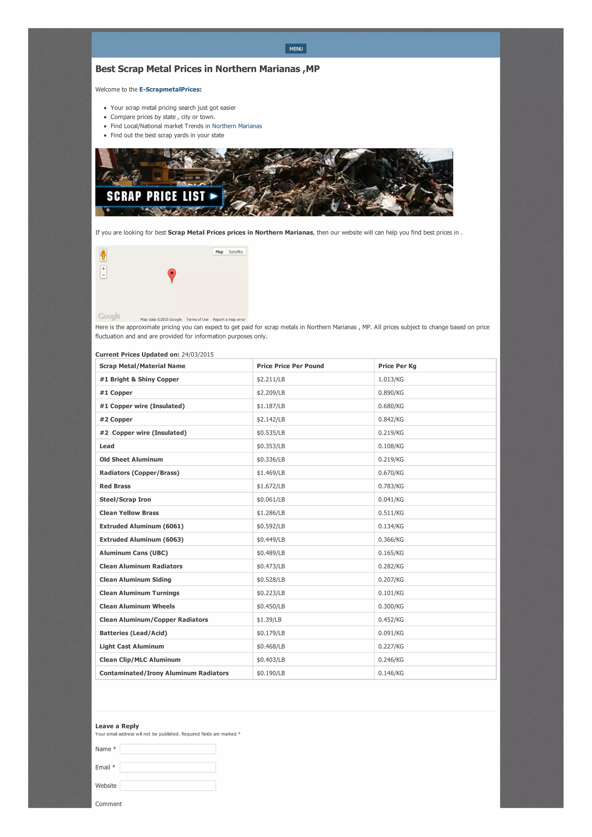Current Scrap Metal Prices South Carolina - 0dcqegr
