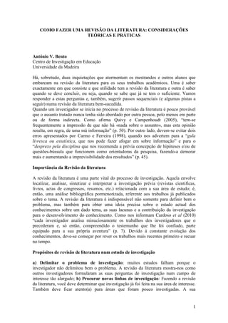 O Que é Literatura Artigo O Que é Literatura Artigo