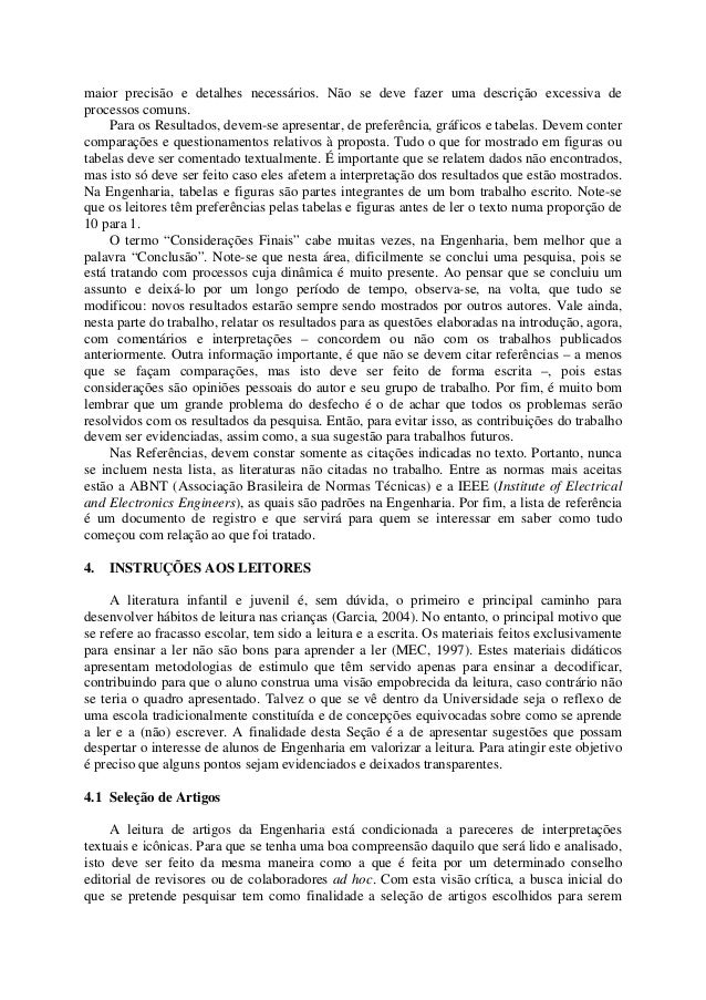 Artigo engenharia