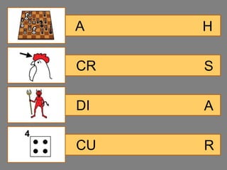 A    H

CR   S

DI   A

CU   R
 