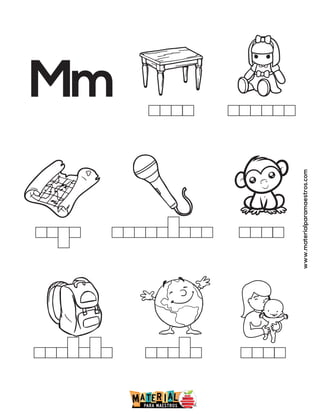 Mm
www.materialparamaestros.com
 