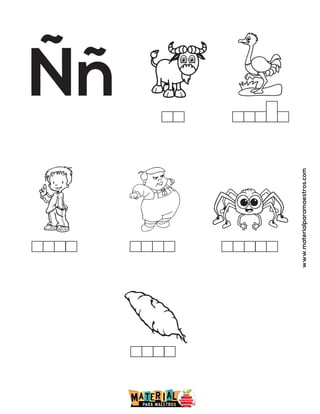 Ññ
www.materialparamaestros.com
 