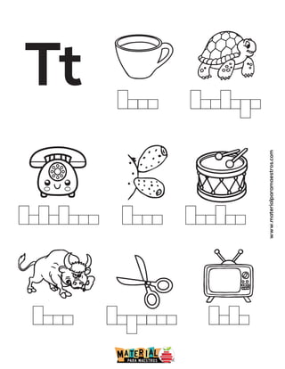 Tt
www.materialparamaestros.com
 