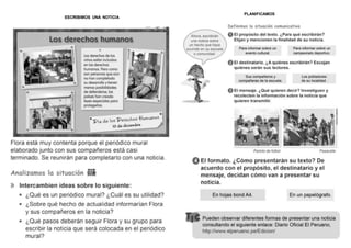 :ESCRIBIMOS UNA NOTICIA
PLANIFICAMOS
 