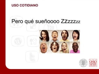 USO COTIDIANO




Pero qué sueñoooo Zzzzzzz
 