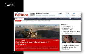 Breve manual de estiloBreves. Ejemplo: en vez de Fondo Monetario Internacional será FMI . Conocidos. Tendrá prioridad la taxonomía “más conocida”. Ejemplo: Duhalde, Luis Duhalde.Máximo. Tres tags por noticia: persona, lugar, tema