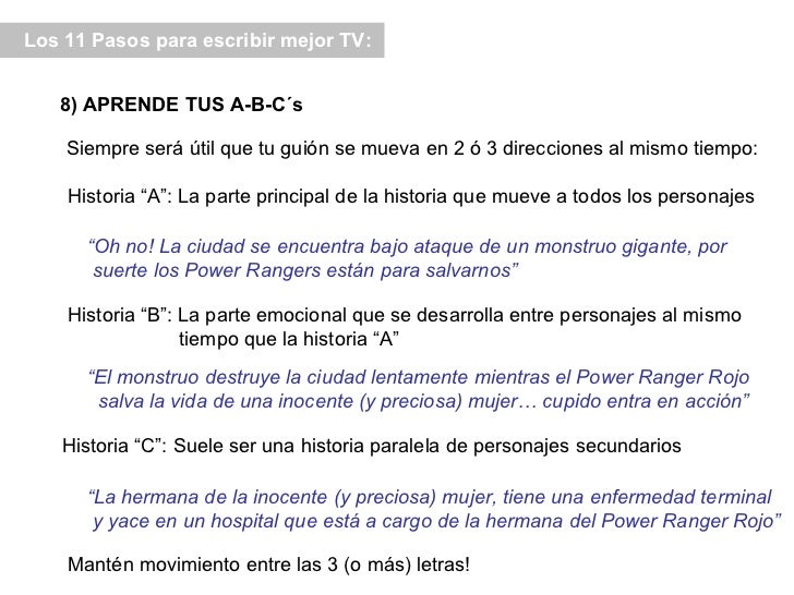 Como Escribir para TV