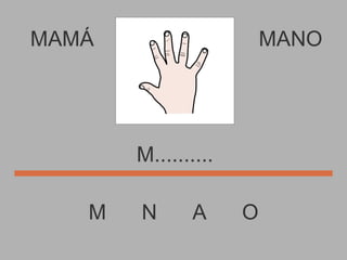 MAMÁ M  N  A  O MANO M.......... 