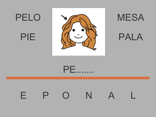 PELO E  P  O  N  A  L MESA PE....... PIE PALA 