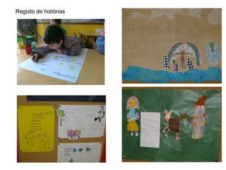 Registo de histórias 