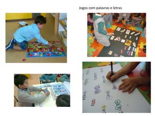 Jogos com palavras e letras  