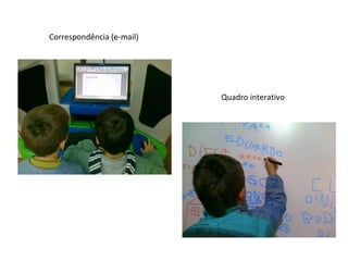 Correspondência (e-mail) Quadro interativo 