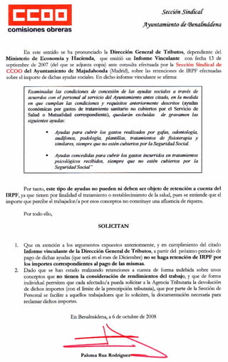 Escrito Ayudas Sociales