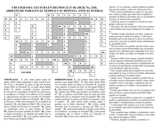 Libro judio crucigrama