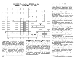 ESCRITO ESTA EN ACCION. EXODO 5:1-23 (EX. No. 5). MOISES Y AARON ANTE ...