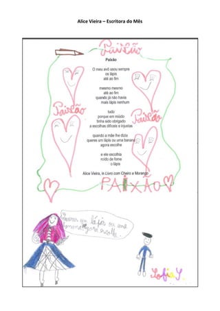Alice Vieira – Escritora do Mês
 