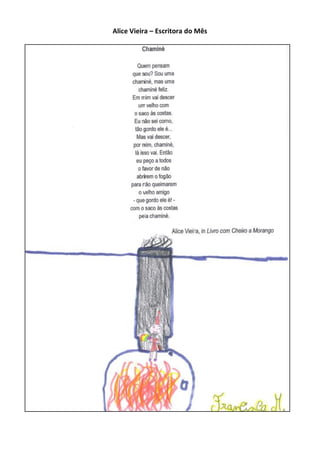 Alice Vieira – Escritora do Mês
 