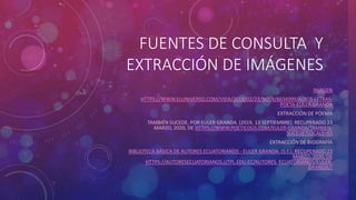 Escritores ecuatorianos del siglo xx | PPT