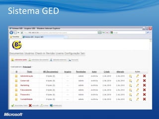 Sistema GED
 