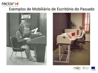 Exemplos de Mobiliário de Escritório do Passado