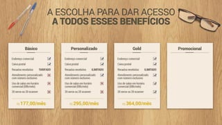 Apresentação Comercial EV - Escritório virtual