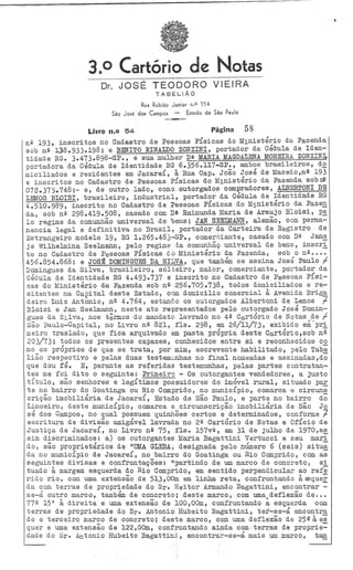 Escritura 3º Cartorio 11 1973