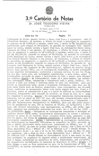 Escritura 3º Cartorio 11 1973