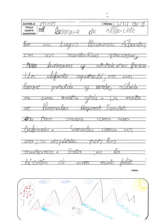 Escritura creativa P2 a mayo