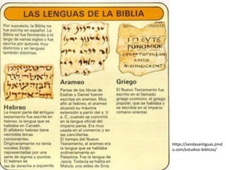 https://sendasantiguas.jimd
o.com/estudios-biblicos/
 