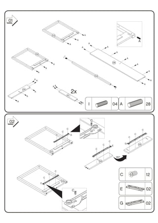 01


                                               03                                      A

                                                                              A
                                                                                                                                                             A
                                                                      A                    A
                                                                                  A                              A

                                                                                                                              A
                      02
                                                            II                                                                               A
                                                                                                                         06
                                                   A                                                                                                     A
                                      A
                                                                                                                                                                           A
                          A
                                                                                                   04
                  A                                                                                                                                                            A
                      A
                                                                                                                                                                      A
                                               AA
                                                                                                                             II
         05
                  A                                                   2x
              A                                                  10

     A
                                                                                  AA       I                             04 A                                             28



02                                                                                             C

                                                                 C                                                                                                C
                                                           C
                                                       C              G                                                                              C
                                                                                                                                                 C
                                                                                                                     C
                                                                                                                                         G                   05
                                                                                                             C           E
                                                                                                   C
                                              02

                                                                                                                              180º
                                                                                                        05



                                                       C
                                          C                                                                                          C                                    12
                                  C
                                                           03
                              E


                                                                          C                                                       E                                       02


                                                                                                                                  G                                       02
 
