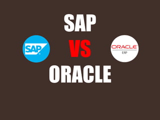 Sap Vi Oracle Oracle ERP | PDF