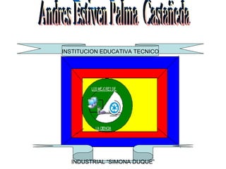 Andres Estiven Palma  Castañeda INSTITUCION EDUCATIVA TECNICO INDUSTRIAL “SIMONA DUQUE” 