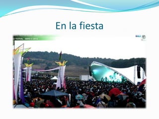 En la fiesta
 