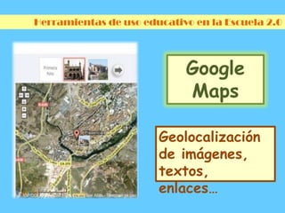 Herramientas de uso educativo en la Escuela 2.0Redes sociales