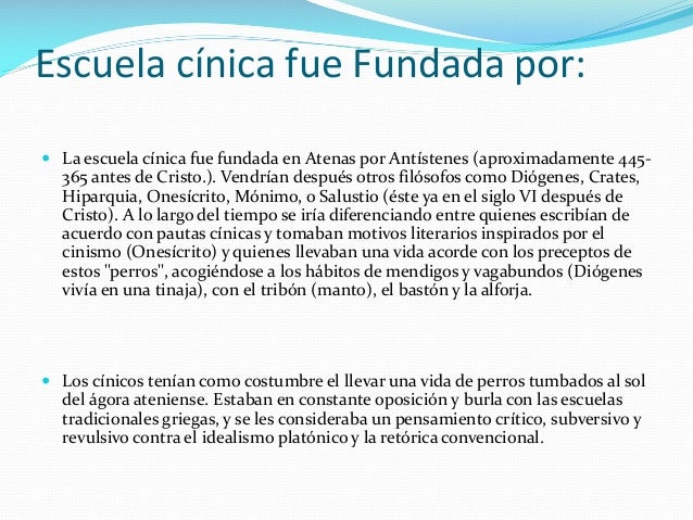 Escuela cínica