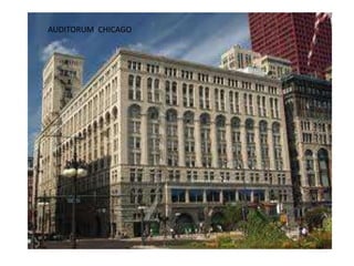 AUDITORUM CHICAGO 
 