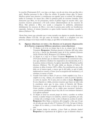 la cosecha (Deuteronomio 26.9: y nos trajo a este lugar, y nos dio esta tierra, tierra que fluye leche y
miel.). Muchas personas le dan a Dios las sobras. Si pueden donar algo, lo hacen.
Muchos quizás sean sinceros y contribuyan con agrado, pero su actitud, sin embargo,
indica lo contrario. Es mejor dar a Dios la primera parte de nuestras entradas. Esto
demuestra que Dios, no las posesiones, tienen el primer lugar en nuestra vida y que
nuestros recursos pertenecen a Él (solo somos administradores de los recursos de
Dios). Dar primero a Dios nos ayuda a conquistar la ambición, administrar
debidamente los recursos de Dios y nos abre la puerta para recibir sus bendiciones
especiales. Incluso, el mismo Jesucristo es quien recibe nuestros diezmos cuando lo
damos (Hebreos 7:8).

Ahora bien, tienes que entender que si estas enojado con alguien no puedes diezmar y
ofrendar (Mateo 5:23-24). Así que antes de hacerlo, debes ir a arreglarte con esta
persona, aunque tú no hayas tenido la culpa, ya que Dios te bendecirá por esto.

C.       Algunas objeciones en torno a los diezmos en la presente dispensación
         de la Gracia y respuestas bíblicas y practicas a estas objeciones:
                1. El diezmo es de la ley, no estamos bajo la ley, no estamos bajo el Antiguo
                    Testamento. Respuesta: Abraham practico el diezmo 400 años antes
                    de la ley, y Jacob fue diezmador antes de la ley también (Génesis
                    14:20, Génesis 28:22, Romanos 2:15, Hebreos 8:10).
                2. El diezmo no se exige en el Nuevo Testamento. Respuesta: En Mateo
                    23:23 Jesús declara que no debemos despreciar lo esencial de la ley,
                    sino que debemos obedecer los imperativos de misericordia, la fe y
                    la justicia, incluso el diezmo. La iglesia Apostólica (Primitiva) recibía
                    diezmos (Hebreos 7:8). El judío debía un diezmo al Señor. El
                    cristiano se debe el mismo 100% a Dios. Su contribución, por ende,
                    debe ser al menos igual, o mayor que la del judío, ya que el judío
                    tradicional no conoce a Cristo (con la excepción del mesiánico) y el
                    cristiano si conoce a Cristo.
                3. Cuando Cristo hablo en Mateo 23 aun no se había cumplido la ley. Esta se
                    cumplió en la cruz. Además, esta exhortación es contra los fariseos hipócritas,
                    no contra los creyentes. Por lo tanto, Jesús no ordeno el diezmo. Respuesta:
                    Si esta objeción es válida, entonces tenemos que hacer un lado toda
                    la enseñanza antes que la cruz, como el Sermón del Monte.
                    Entonces, si es así, ¿el evangelio antes de la cruz, es decir, lo que
                    Cristo predico y enseño, no es válido para nosotros? Inclusive,
                    ¿acaso nuestro problema mayor hoy día no son cristianos farisaicos
                    en la iglesia cristiana?
                4. El diezmo en Israel era necesario porque los levitas y sacerdotes no recibían
                    herencia, ni podían trabajar en la industria, comercio no agricultura, por ende,
                    su trabajo solo se restringía al culto, es decir, el diezmo era su forma de sustento.
                    Respuesta: Dios llama a ministros del evangelio y dice que El que
                    vive del altar que coma del altar (1ª Corintios 9:13-14). Así que el obrero
                    es digno de su salario, y si son obreros del evangelio, que vivan de
                    este.
                5. Que busquen trabajo los ministros. ¿Acaso Pablo no fabricaba tiendas?
                    Respuesta: La experiencia de la iglesia es que el ministro eficaz es


                                                                                                     64
 